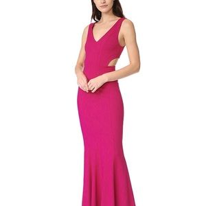 ZAC Zac posen sangria gown